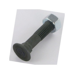 Śruba płużna 4-kątna z podsadzeniem DIN 608, M12 x 60 mm kl. 12.9 z nakrętką