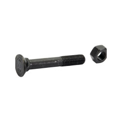 Śruba płużna 4-kątna z podsadzeniem DIN 608, M12 x 80 mm kl. 12.9 z nakrętką