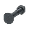 Śruba płużna 4-kątna z podsadzeniem DIN 608, M14 x 80 mm kl. 12.9 z nakrętką