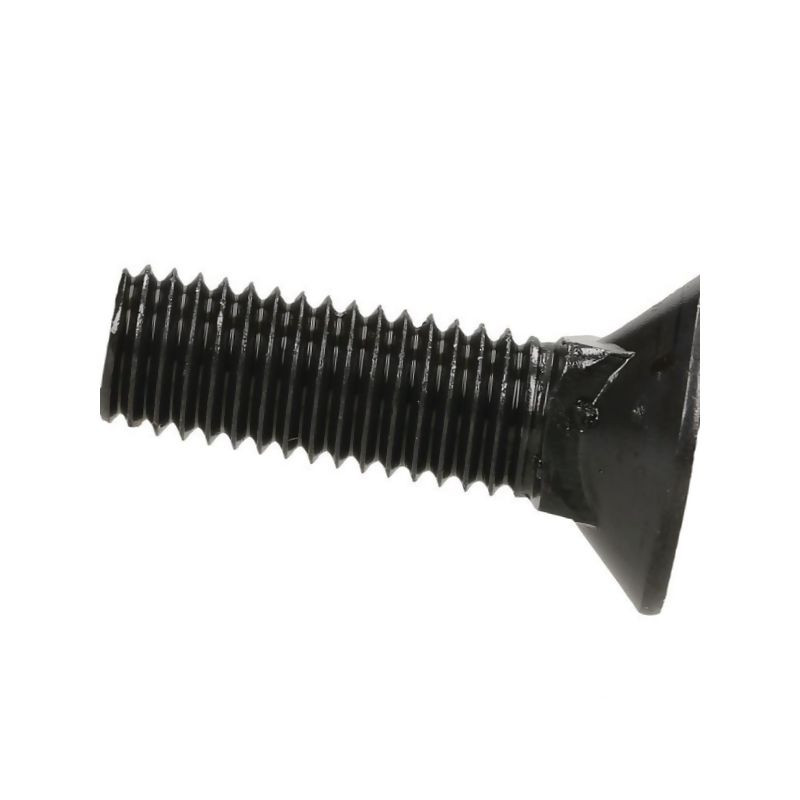 Śruba płużna 4-kątna z podsadzeniem DIN 608, M12 x 40 mm kl. 12.9 z nakrętką