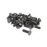 Śruba płużna 4-kątna z podsadzeniem DIN 608, M12 x 40 mm kl. 12.9 z nakrętką