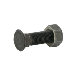 Śruba płużna 4-kątna z łbem 18 mm kl. 8.8, UNF 7/16&amp034 x 40 mm z nakrętką
