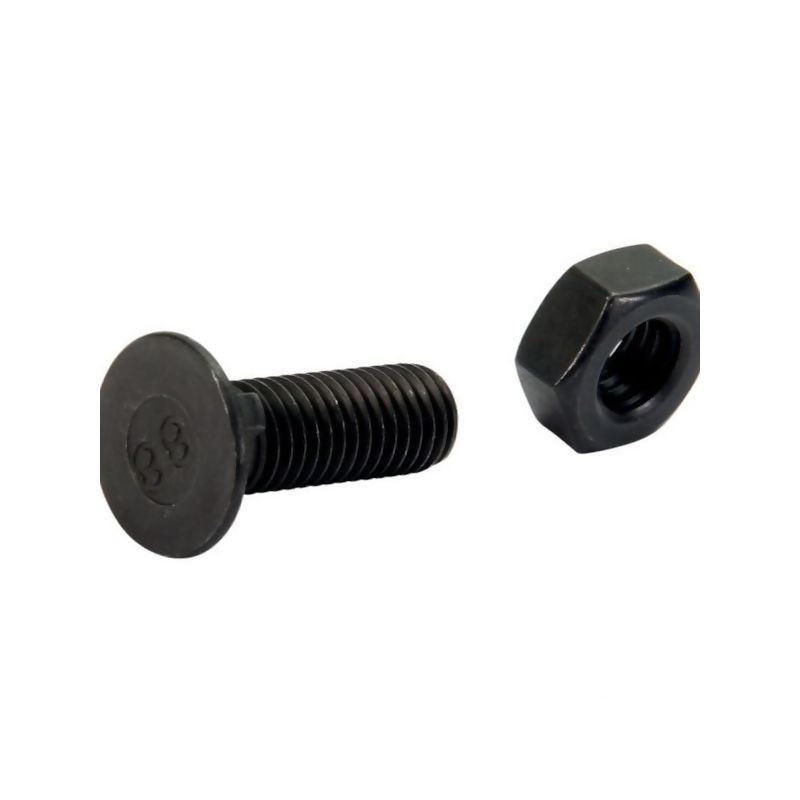 Śruba płużna 1-noskowa DIN 604, M10 x 30 mm kl. 8.8 z nakrętką
