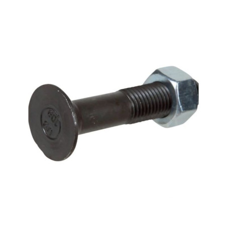 Śruba płużna 1-noskowa DIN 604, M16 x 80 mm kl. 8.8 z nakrętką