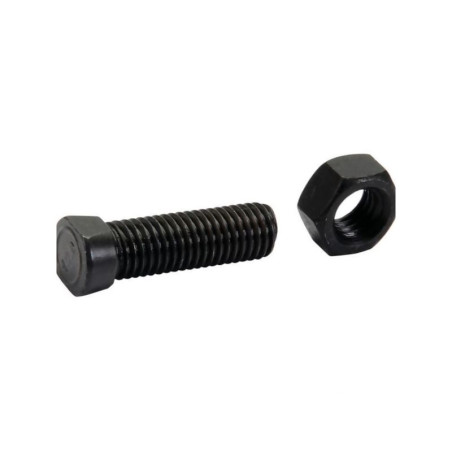 Śruba stożkowa dwustronnie ścięta, kl. 10.9, M12 x 45 mm z nakrętką
