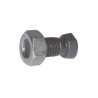 Śruba stożkowa jednostronnie ścięta, M14 x 34 mm kl. 12.9 z nakrętką