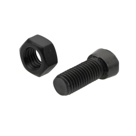 Śruba z łbem owalnym kl.12.9 , M12 x 37 mm z nakrętką