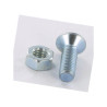 Śruba płużna 1-noskowa M10x30mm kl. 8.8 , z nakrętką Naud 8716106167906