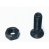 Śruba płużna 2-noskowa M12x38mm kl.10.9 , z nakrętką Kverneland 9000033108002
