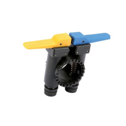 Rau-Podwójny zawór żółty/niebieski RG00047310 Kverneland / Rau 9000047310002