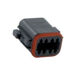 Obudowa wtyczki 8 P. Fem. DT-B