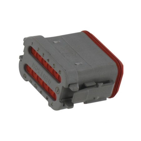 Deutsch DT0612SACE05 Obudowa wtyczki 12 P. typ wtyczki - żeńska DT gra