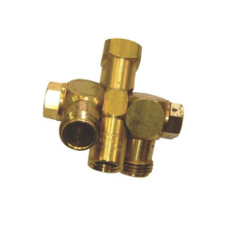 TeeJet 5932214T Podwójny przegub obrotowy 1/4" IG na dole 280°