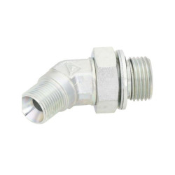 Przyłącze 45 stopni, gwint przyłącza 3/8"BSP-gwint złącza 1/2"BSP Alfagomma 150450806K