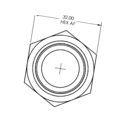 Złącze BB, 3/4"BSP-M27x2,0 Burnett & Hillman VNBM1227