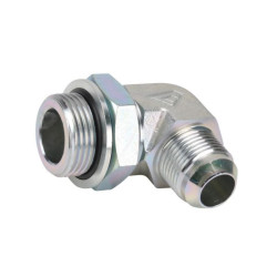 Przyłącze 90 stopni, gwint przyłącza 3/4"BSP-gwint złącza 7/8"JIC Alfagomma 1661412