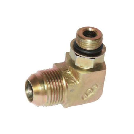 Przyłącze 90 stopni, gwint przyłącza 1/2"UNF-gwint złącza 7/16"JIC Alfagomma 1690708