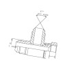 Złączka śrubowa kątowa M/F/M 7 TJ14MFMBH Burnett & Hillman TJ14MFMBH