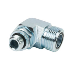 Przyłącze 90 stopni, gwint przyłącza 18x1,5-gwint złącza 13/16"ORFS Alfagomma 160M1318