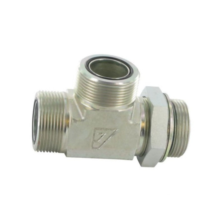 Przyłącze trójnikowe pionowe 1i1/4" BSP-1i11/16"ORFS Alfagomma LIOB2720