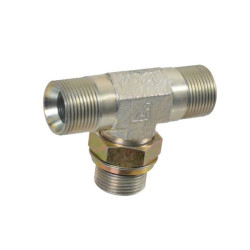 Przyłącze trójnikowe poziome, gwint przyłącza 3/8"BSP-gwint złącza 3/8"BSP Alfagomma 210MI06