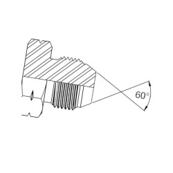 Korek M14x1,5 JIS