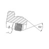 Korek M18x1,5 JIS