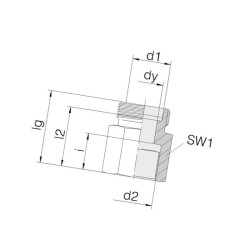 Złącze 14S R1/2 GAS14SR12 Voss GAS14SR12