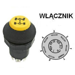 Włącznik napędu, 133700580102/109, 3552862M91 Pneutron 8716106755271