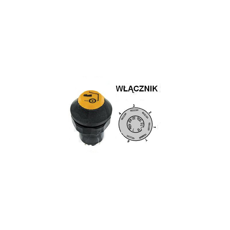 Włącznik sieczkarni, 06261970 Pneutron 8716106755226