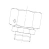 Złącze hydrauliczne BA, gwint zewnętrzny M24x1,5 -nakrętka M42x,2,0 ; 16S-30S Voss REDSD3016S
