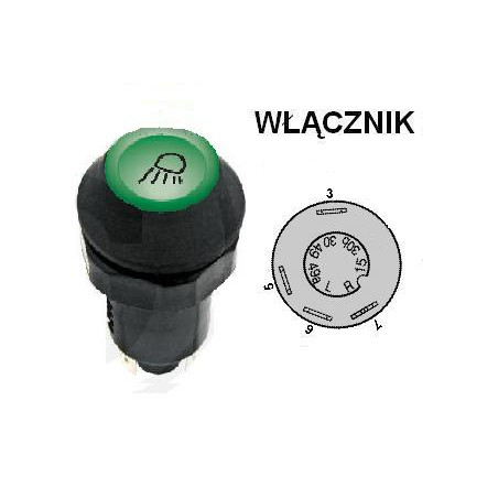 Włącznik świateł , G210902111010, G210903020020, X830240357000, X830240091000 Pneutron 8716106755127