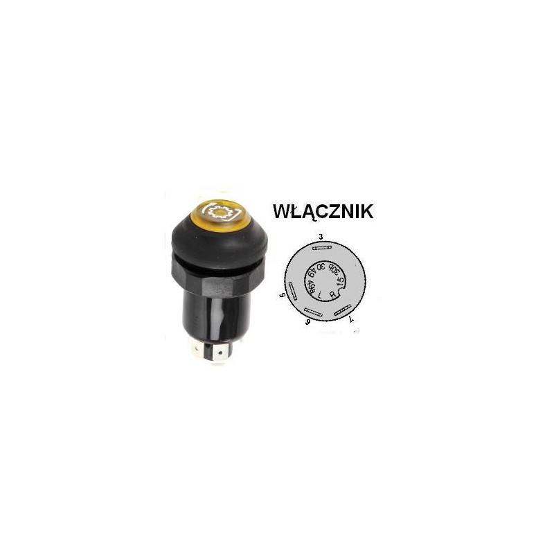 Włącznik WOM, 7700007392, 7700004831 Pneutron 8716106755110