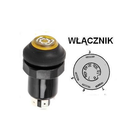 Włącznik WOM, 7700007392, 7700004831 Pneutron 8716106755110