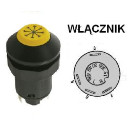 Włącznik AC, 7700004834, 7700011523 Pneutron 8716106755103