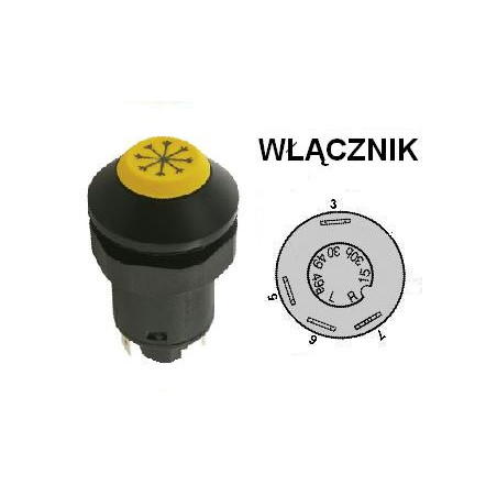 Włącznik AC, 7700004834, 7700011523 Pneutron 8716106755103
