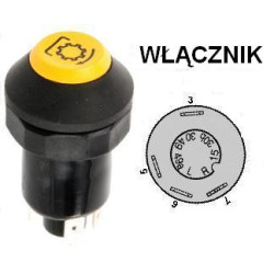 Włącznik WOM, 7700007392, 7700004831 Pneutron 8716106755097