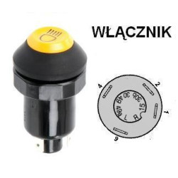 Włącznik świateł , 0799071 Pneutron 8716106754991