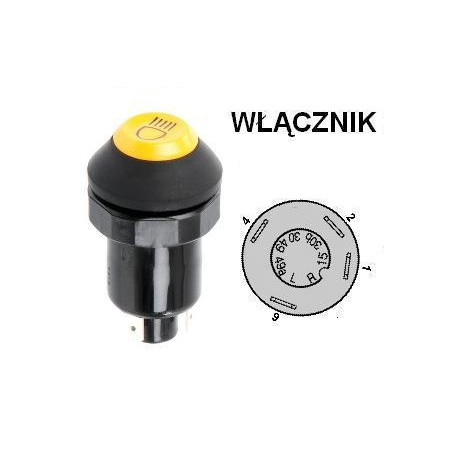 Włącznik świateł , 0799071 Pneutron 8716106754991