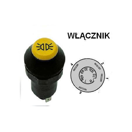 Włącznik świateł , X83024035900 Pneutron 8716106754557