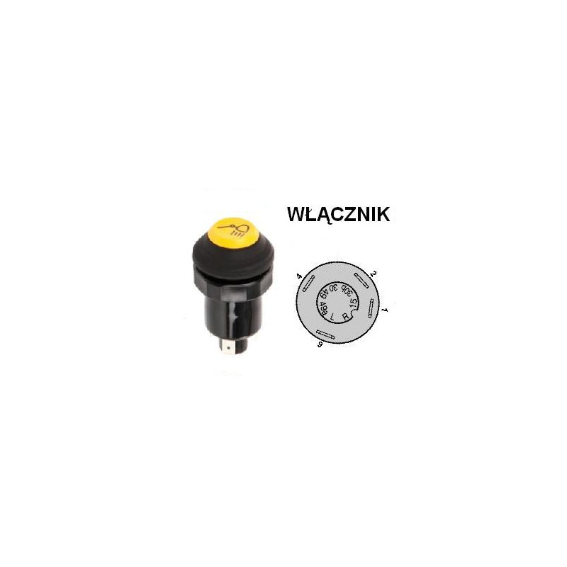 Włącznik świateł ,  EL514101, X830240083000, 139900580153, 133700580008 Pneutron 8716106754526