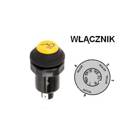 Włącznik świateł ,  EL514101, X830240083000, 139900580153, 133700580008 Pneutron 8716106754526