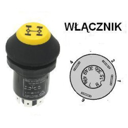 Włącznik napędu, 01177152, 2780551R1, 89658C91 Pneutron 8716106754502