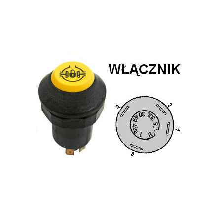 Włącznik blokady , 01176567, 990110028 Pneutron 8716106754472