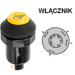 Włącznik świateł , 01177165, 7700004828 Pneutron 8716106754441
