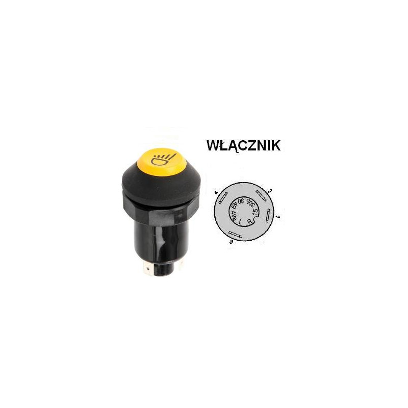 Włącznik świateł , 01177165, 7700004828 Pneutron 8716106754441