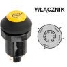 Włącznik świateł , 01177165, 7700004828 Pneutron 8716106754441