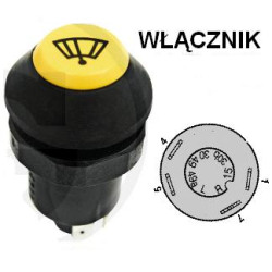 Włącznik wycieraczek , X830240087000 Pneutron 8716106754373