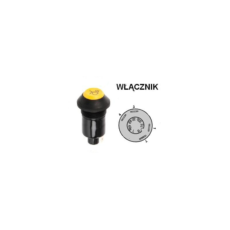 Włącznik świateł , 133700580007, Pneutron 8716106754366