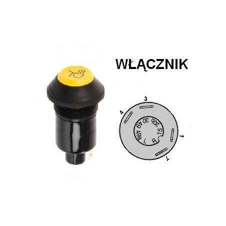 Włącznik świateł , 133700580007, Pneutron 8716106754366